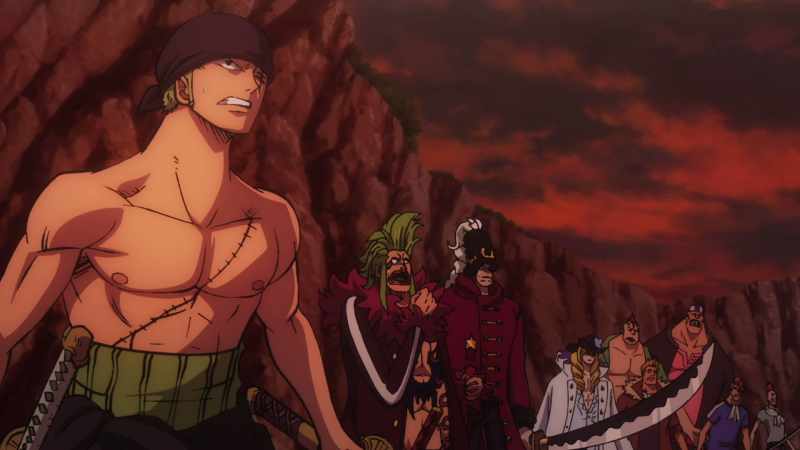 If Luffy beats that guy, this wall should go away!