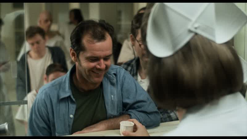 If Mr McMurphy doesn't want to take his medication orallyI'm sure we can arrange that he can have it some other wayBut I don't think you'd like it Mr McMurphyYou'd like it wouldn't you Hard on Give it