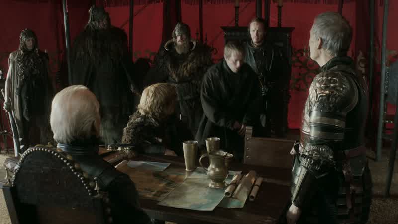 If it please my lord,Ser Addam bids me report that the northmenhave crossed the Neck