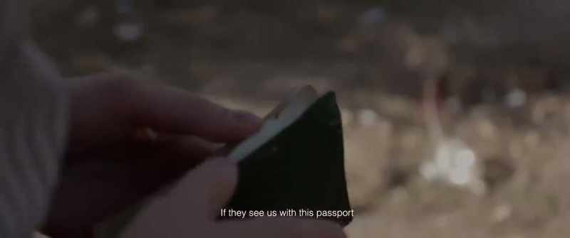 If they see us with this passport they will, they will deport them