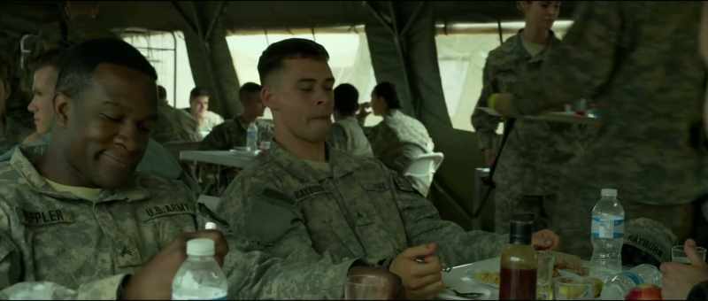 If Sergeant Wallace could see us now, he'd be laughin' his ass off, huh?