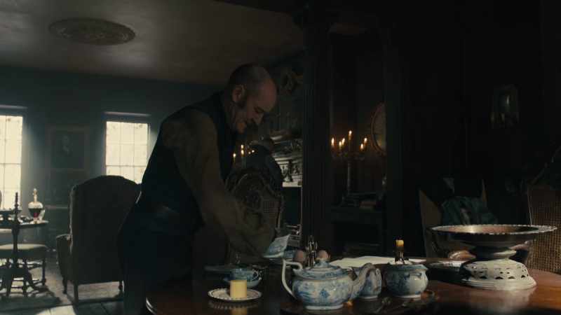 If he stayed to eat the eggs I boiled for him