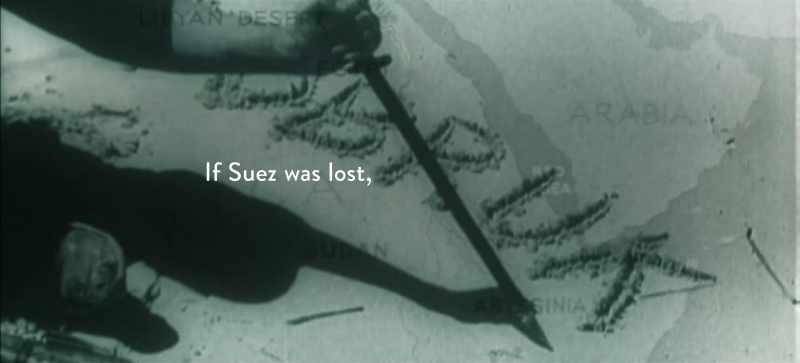 If Suez was lost, Africa would be lost