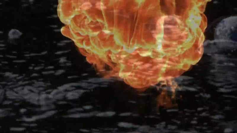 IF THAT GOT IGNITED CLOSE TO THE SURFACE OF A RIVER