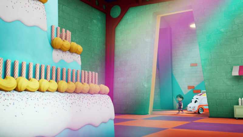 If the cake is here