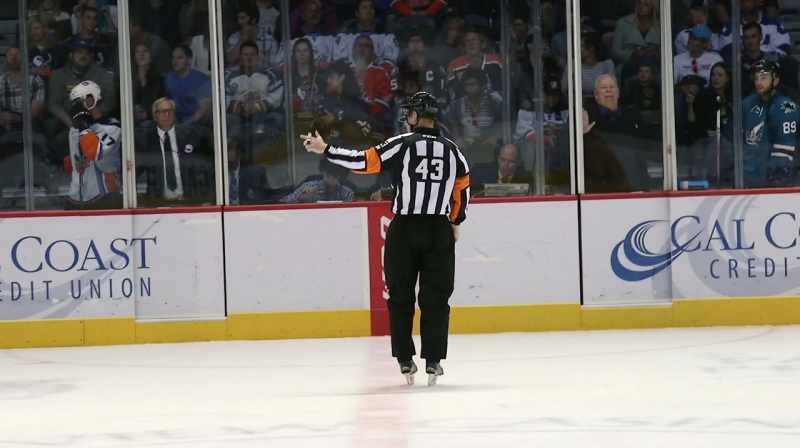 If the referee is enforcing the rules