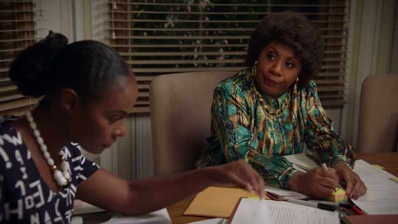 If there's anything you borrowed from Vivica, get it back