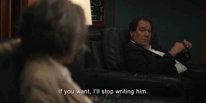 If you want, I'll stop writing him
