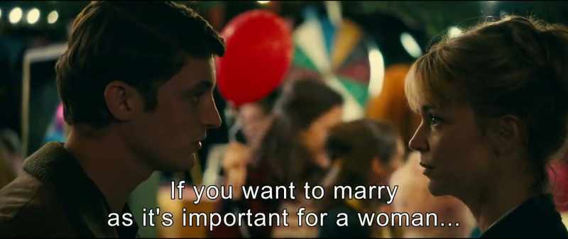 If you want to marry as it's important for a woman