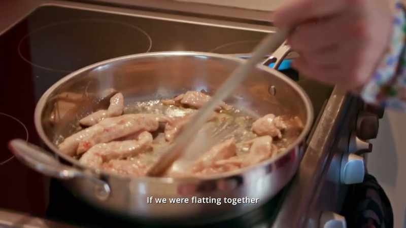 If we were flatting together, I'd make pasta, and you'd make this