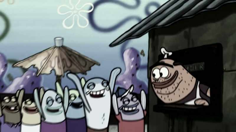 If you were a kid in Bikini Bottom at that age