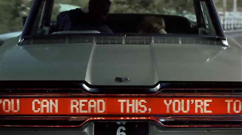 IF YOU CAN READ THIS, YOU'RE TOO CLOSE