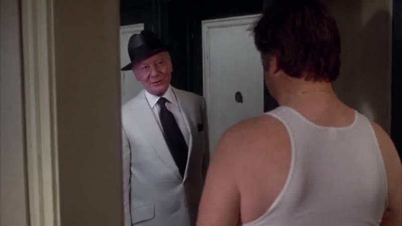 If you and your undershirt will walk two paces backwards