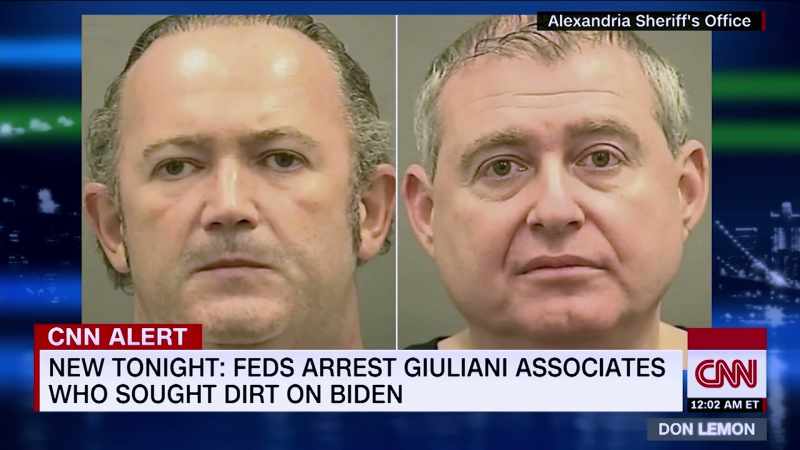 Igor Fruman and Lev Parnas were picked up