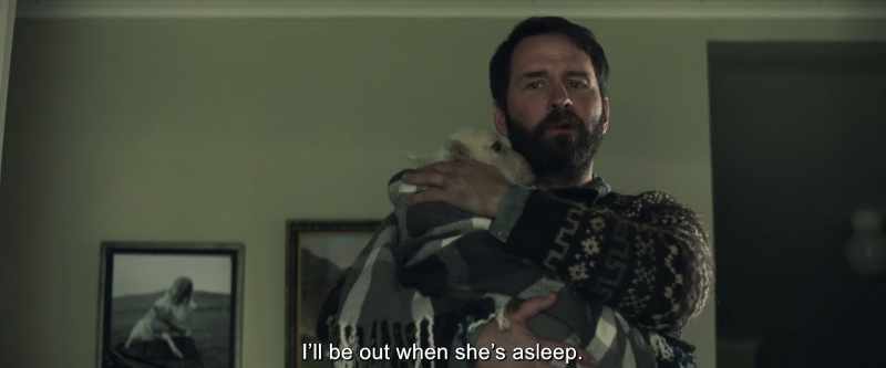 I'll be out when she's asleep