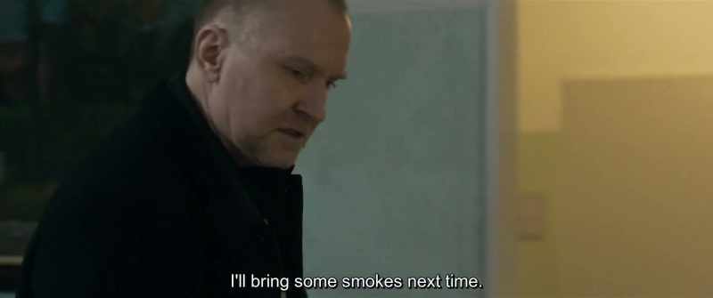I'll bring some smokes next time