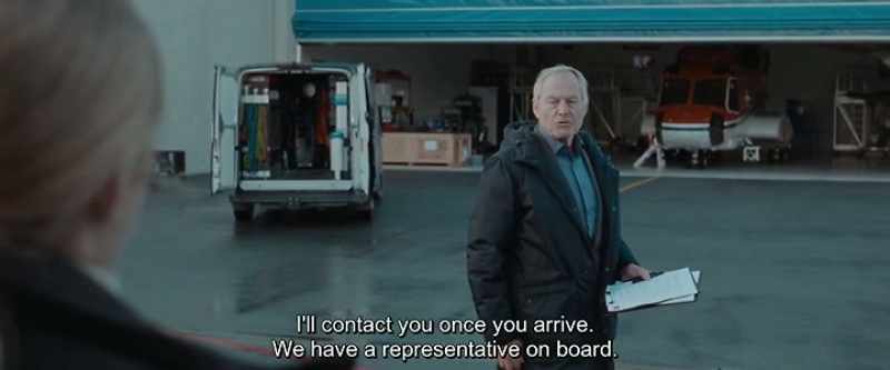 I'll contact you once you arrive. We have a representative on board