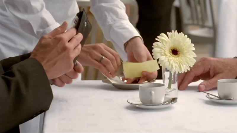 I'll get the tip. - Oh, thank you