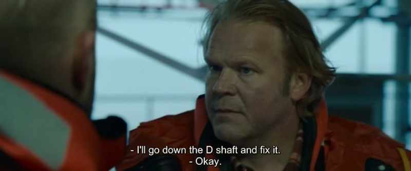 I'll go down the D shaft and fix it. -Okay. But hurry