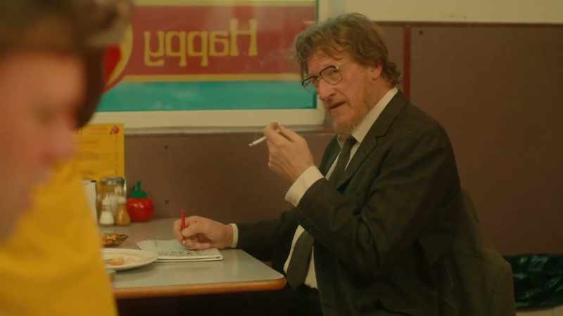 I'll have some chips. Rush them through, if they're hard, don't matter