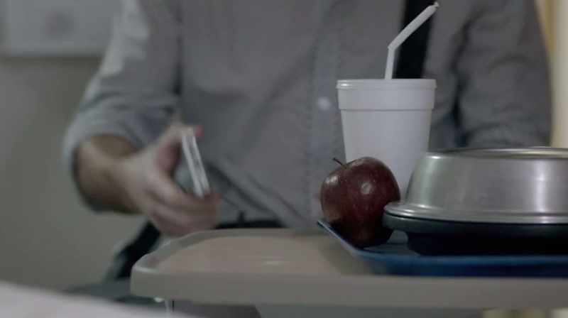 I'll just put 'em on your table there