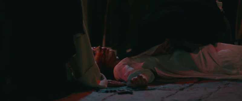 I'll lay hands on her to intercede for her soul