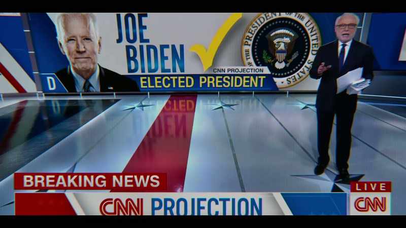 I'll never forget where I was when I heard Biden had won