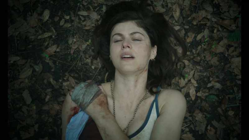 I'll pass out before I can crawl out of here