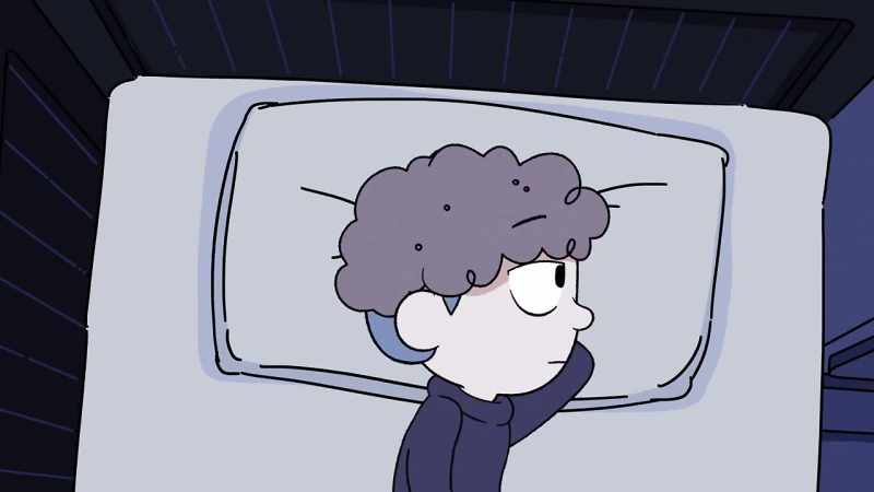 I'll sleep in David's bed so the marra will think I'm David