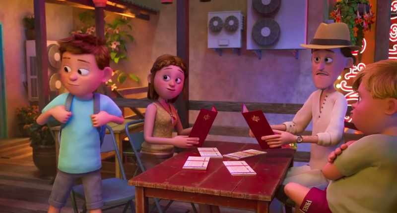 I'll start by finding a restroom. -Shouldn't we order the food first?