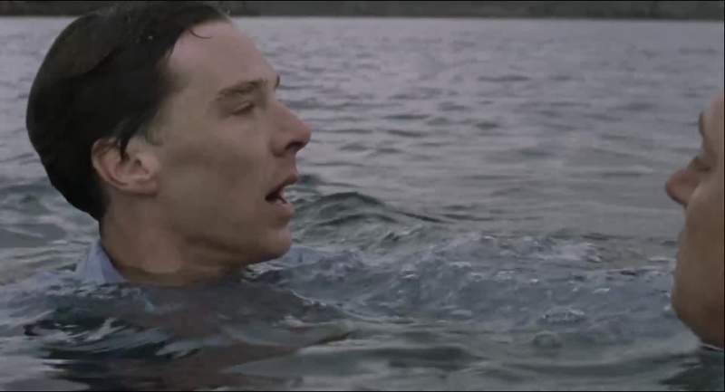I'll swim as far as I can