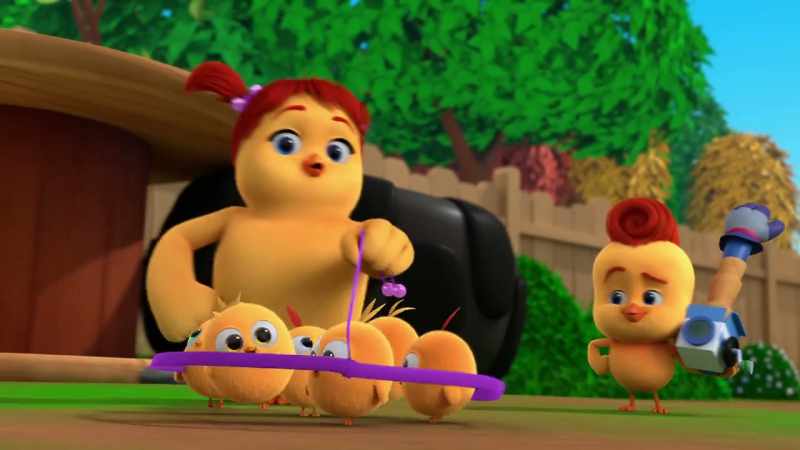 I'll take 'em to Mom. -Oh. [chuckles]