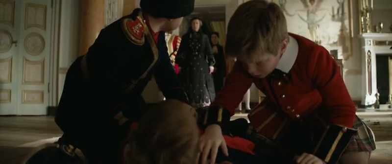 I'll teach you war, Wilhelm! - (All grunting)