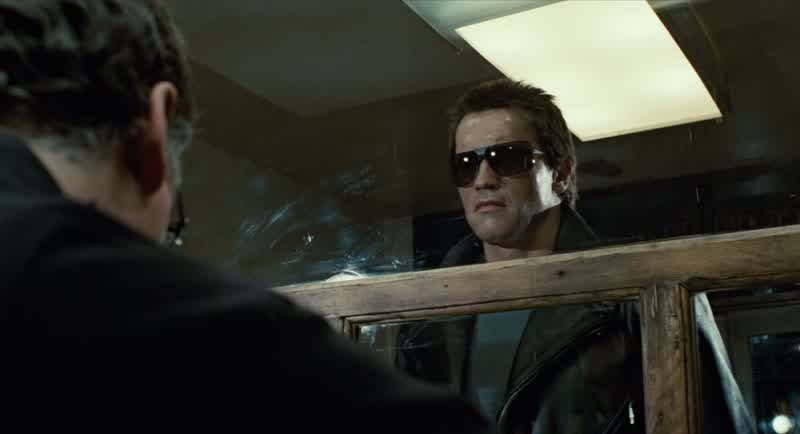 I'm a friend of Sarah Connor I was told she's here Could I see herNo Can't see her She's making a statementWhere is sheIt may take a while if you wanna wait there's a bench over thereI'll be back