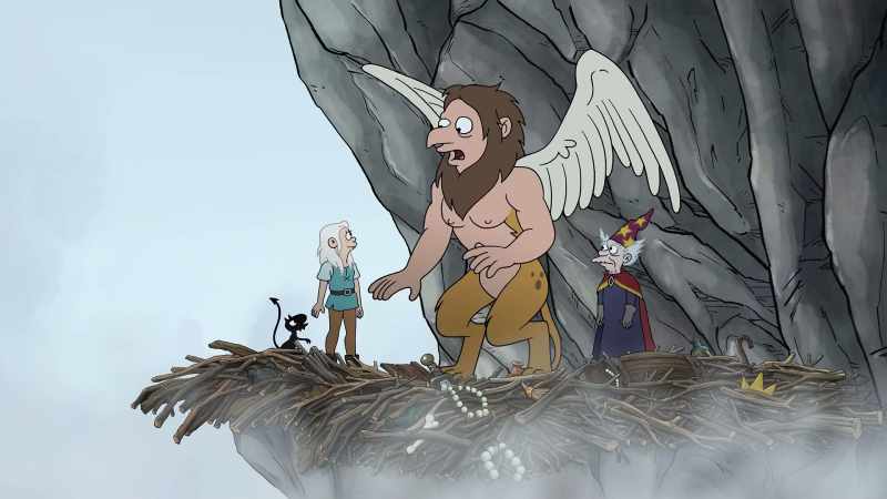 I'm a griffin. Half-man, half-bird, half-lion