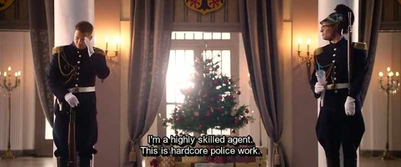 I'm a highly skilled agent. This is hardcore police work