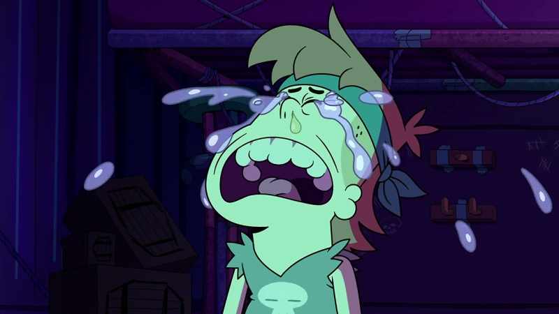 I'm a terrible pirate. [crying]