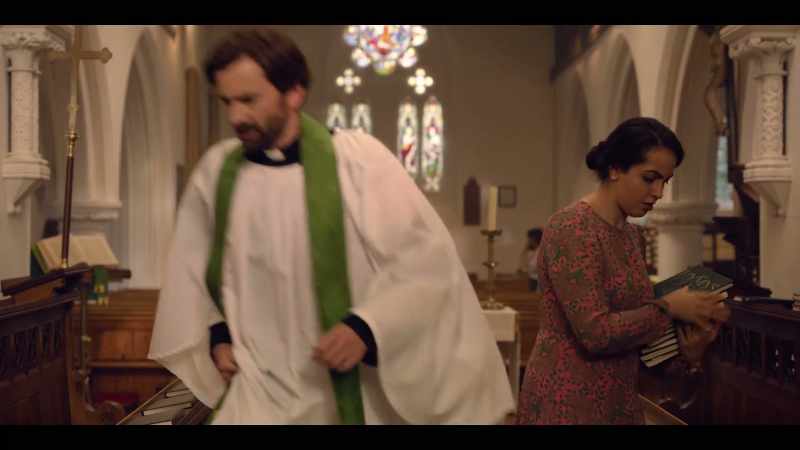 I'm a vicar. - Oh, you're a dark vicar