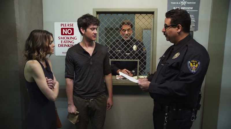 I'm actually here to serve you with a restraining order
