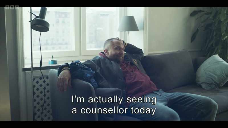 I'm actually seeing a counsellor today
