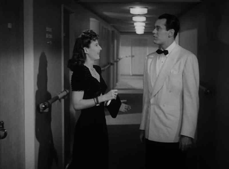 I'm afraid we're on the wrong deck. - Isn't that a coincidence?