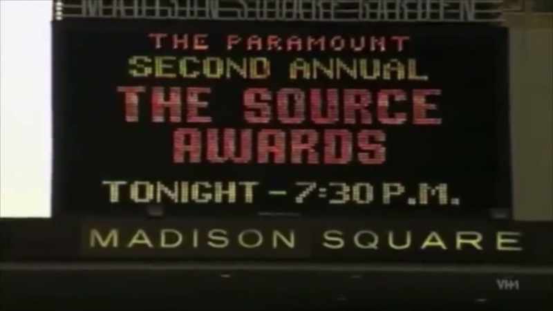 I'm at the source awards