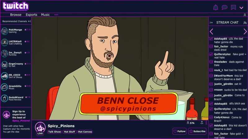 I'm Benn Close, and this is Spicy 'Pinions