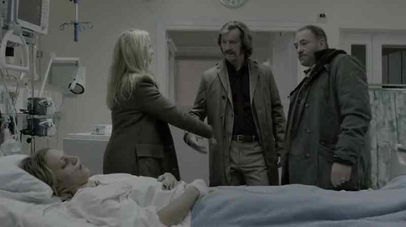 I'm her brother. Is she awake'? - No