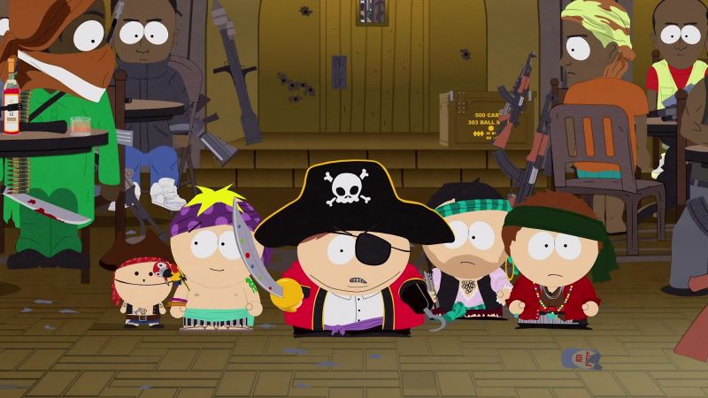 I'm Captain Cartman and this here be my terrible crew