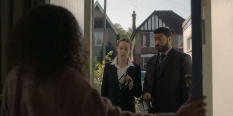 I'm Detective Inspector Hall. This is Detective Inspector Moloney