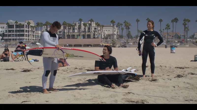 I'm determined to surf well in this competition