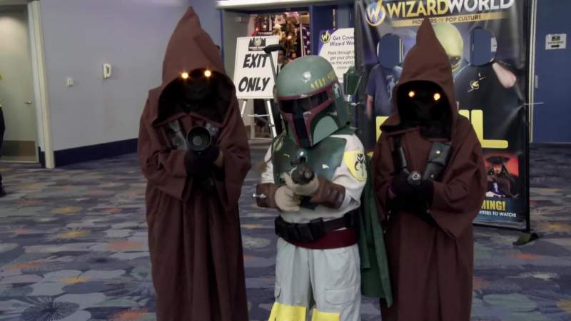 I'm doing what's called a Comic Con Wizard World