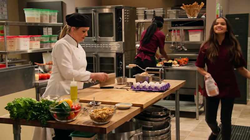 I'm so excited. A professional chef is about to give me a cooking lesson