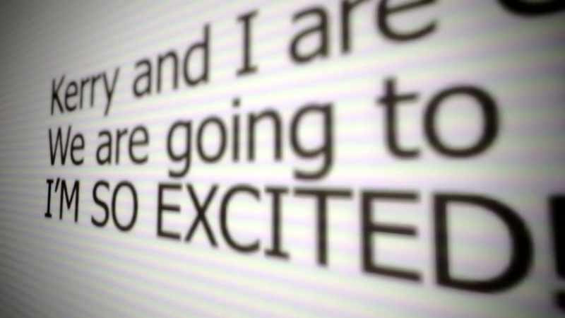 I'M EXCITED.